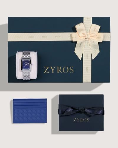 Men's gift box with a watch and wallet - Zyros official website We