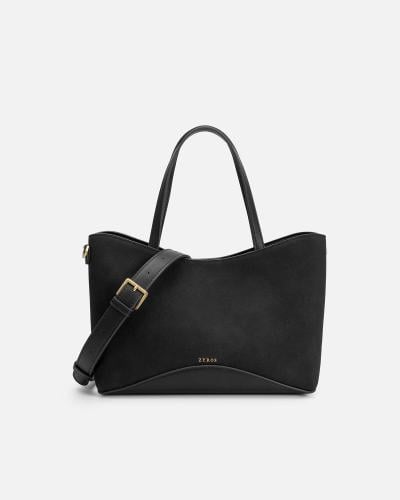 A women's handbag that speaks the language of elegance in black.