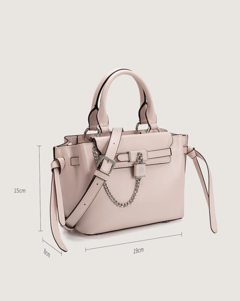 Classic pink women's bag