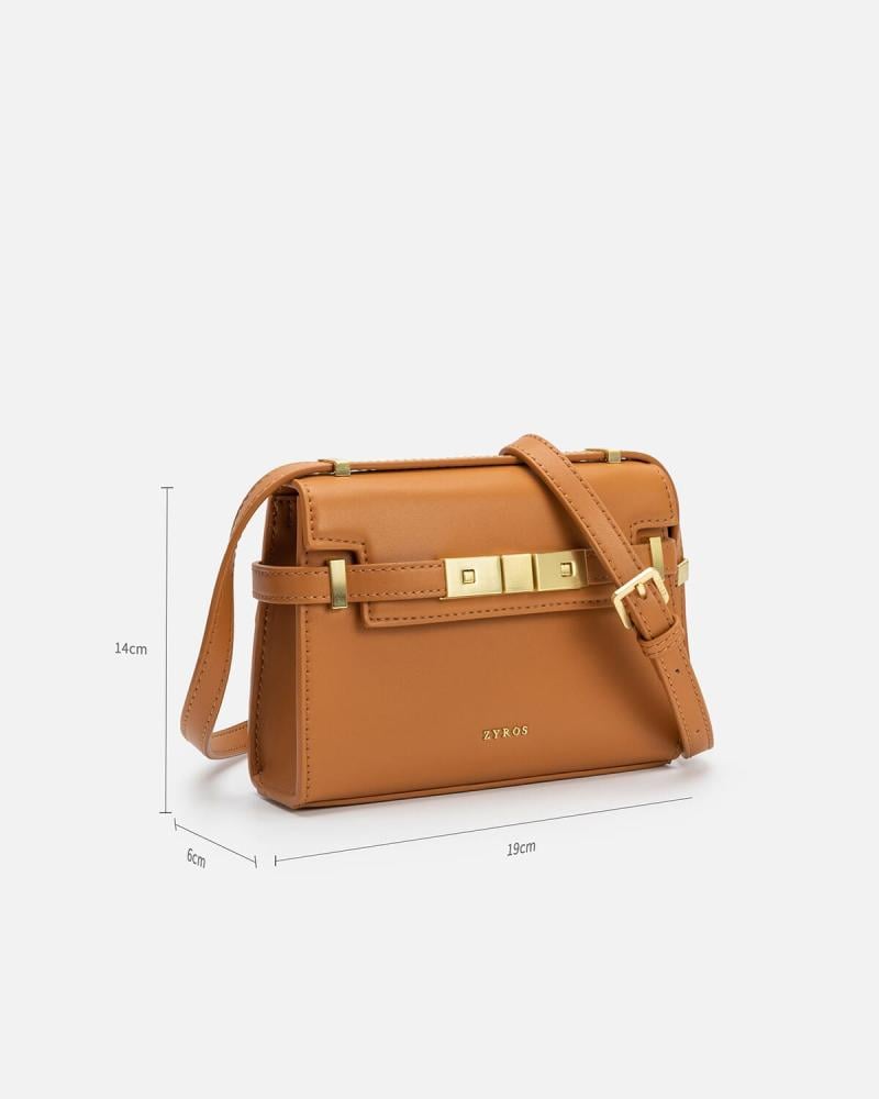 شنطة نسائية لكل الأوقات بلون بني