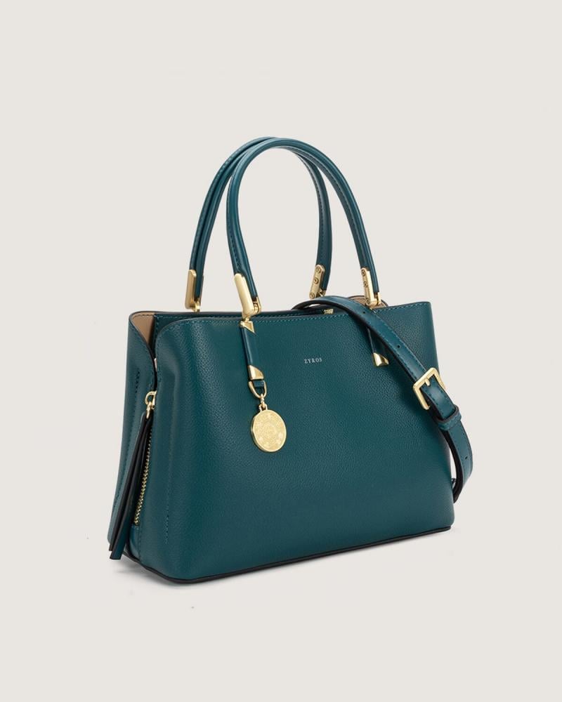Women's medium-sized bag in green
