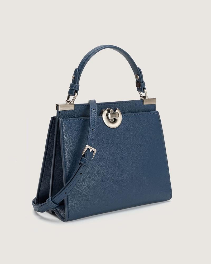 A stylish women's bag in blue