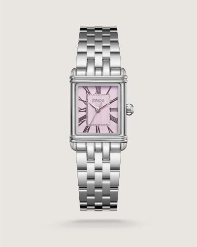 Shamoukh women's watch, steel, silver color