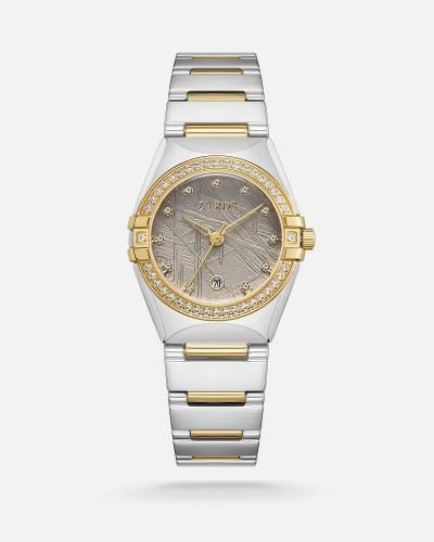 Lightning women's watch in gold and silver