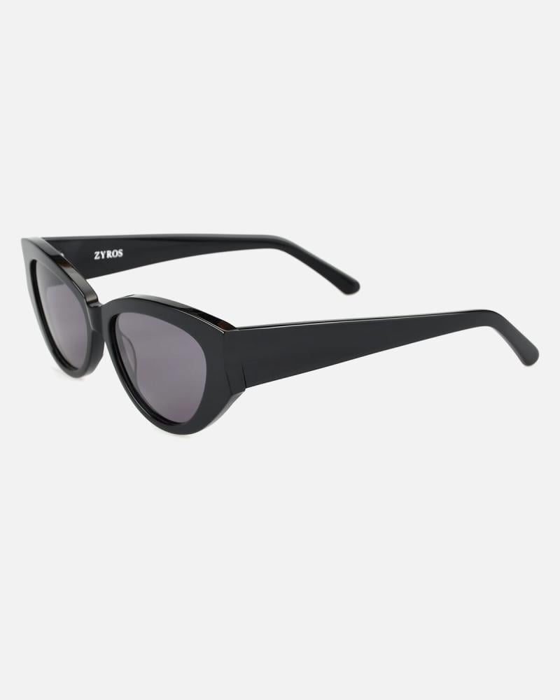 Women's Sunglasses with Sharp Angles  Black