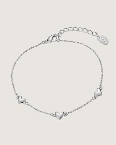 Elegant women's bracelet in silver