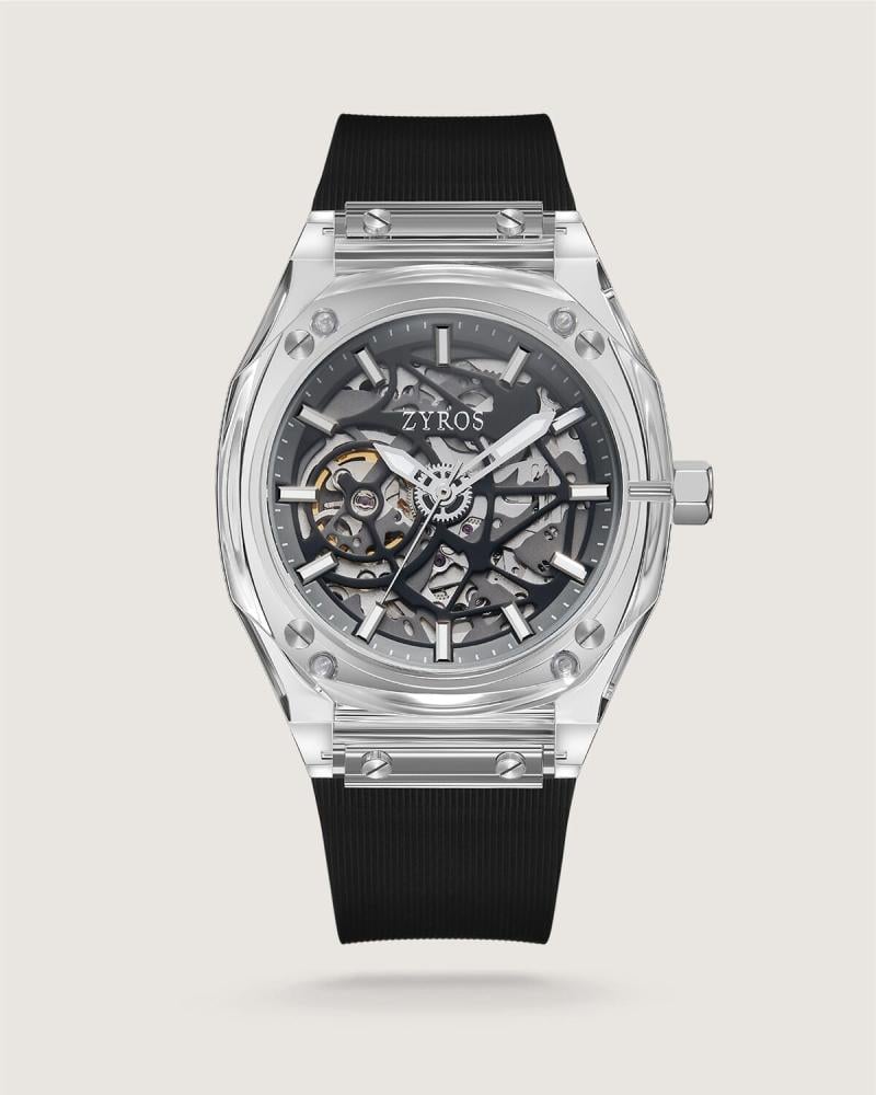 ساعة بتال الرجالية اتوماتيك ربل بلون أسود