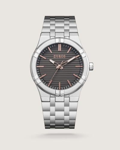 Shamoukh Men's Watch, Silver Steel