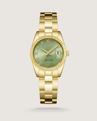 Ezzat women's watch, steel, gold color