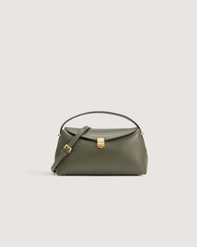 Women's bag in a perfect size, olive color