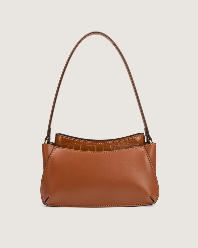A medium-sized bag in its distinctive brown color