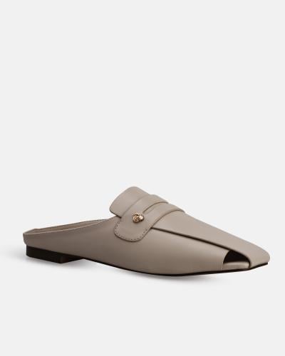Women's trendy beige shoes اختر المقاس:(38)