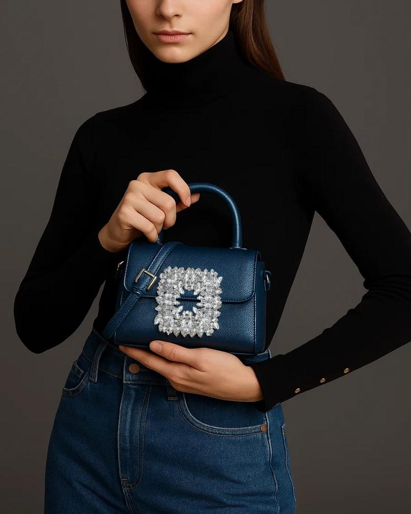 Women's bag for special occasions in blue