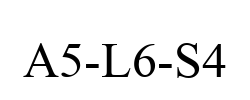 A5-L6-S4