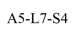 A5-L7-S4