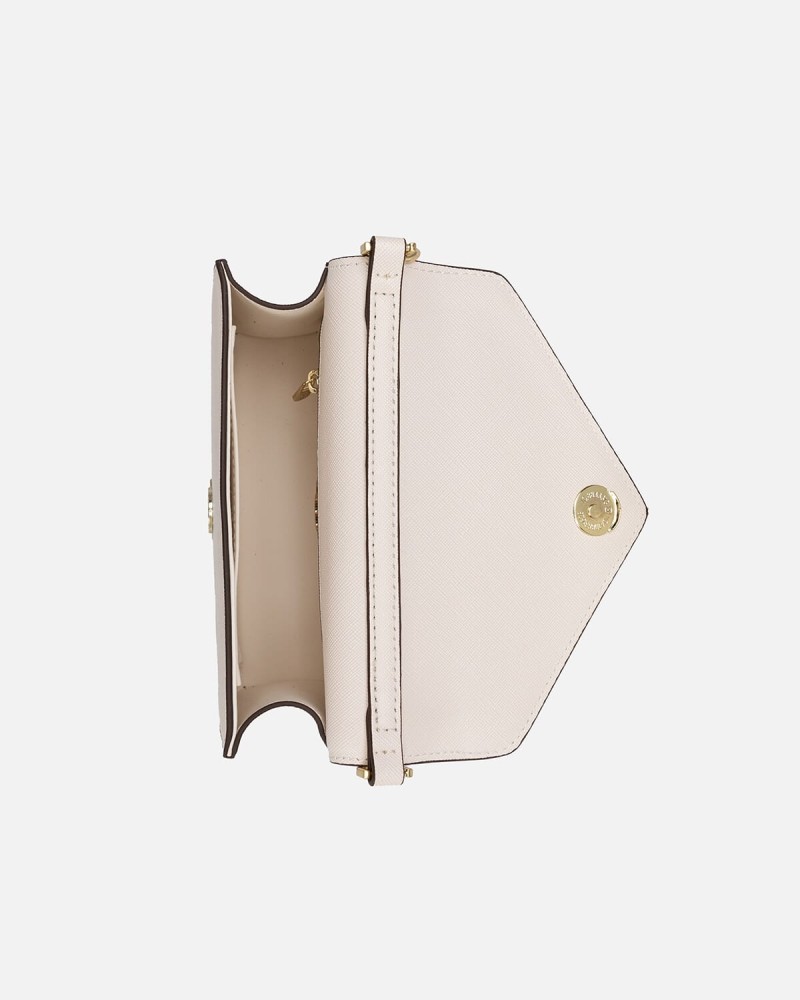 Elegant women's bag in beige color