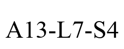 A13-L7-S4