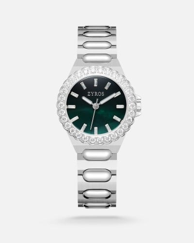 Elegant silver women's watch