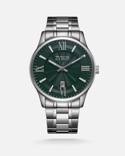 Zyros Men's Blue Stainless Steel Watch | ZAS043M - Zyros official website  We uniquely design watches and bags in Saudi