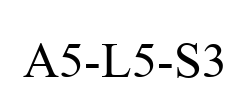 A5-L5-S3