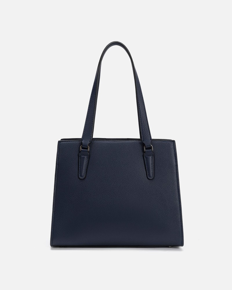 Classic women's bag, blue