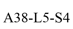 A38-L5-S4