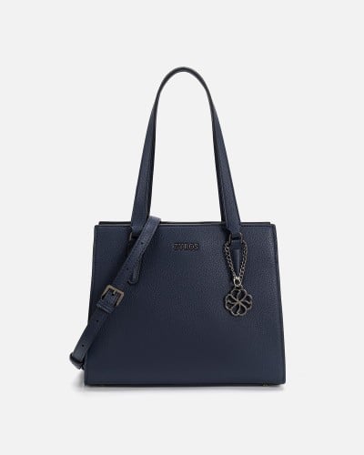 Classic women's bag, blue