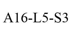 A16-L5-S3