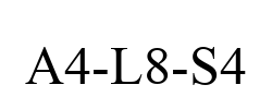 A4-L8-S4