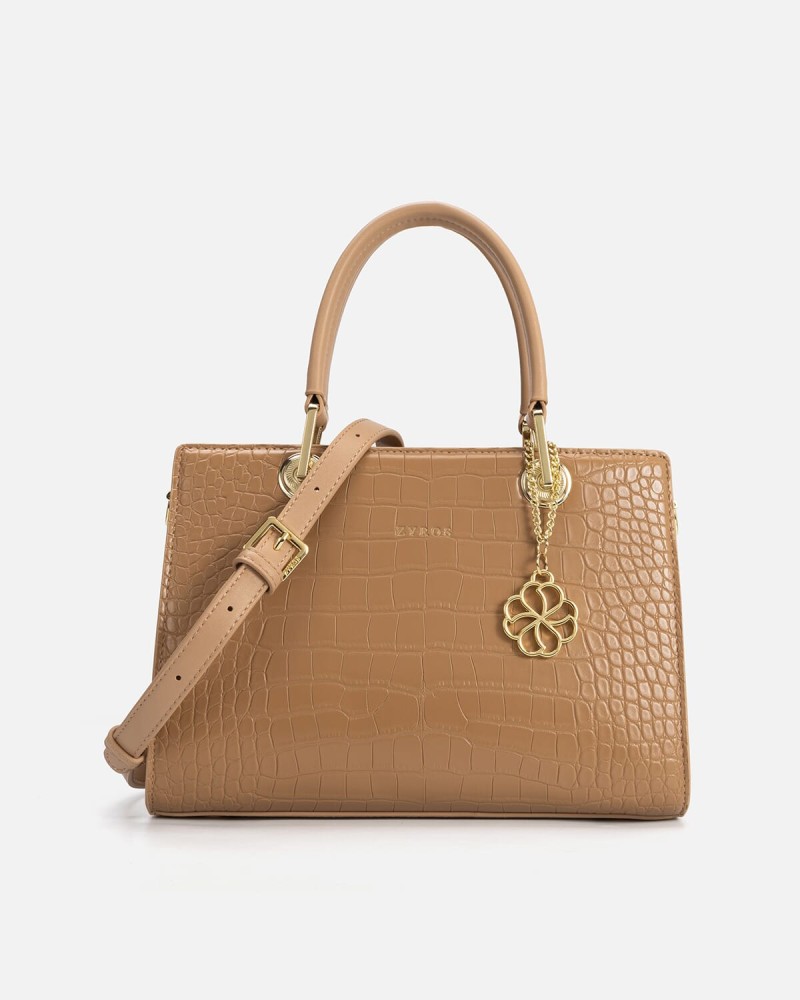 Classic brown women's bag