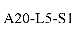 A20-L5-S1