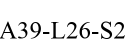 A39-L26-S2 A39-L26-S2