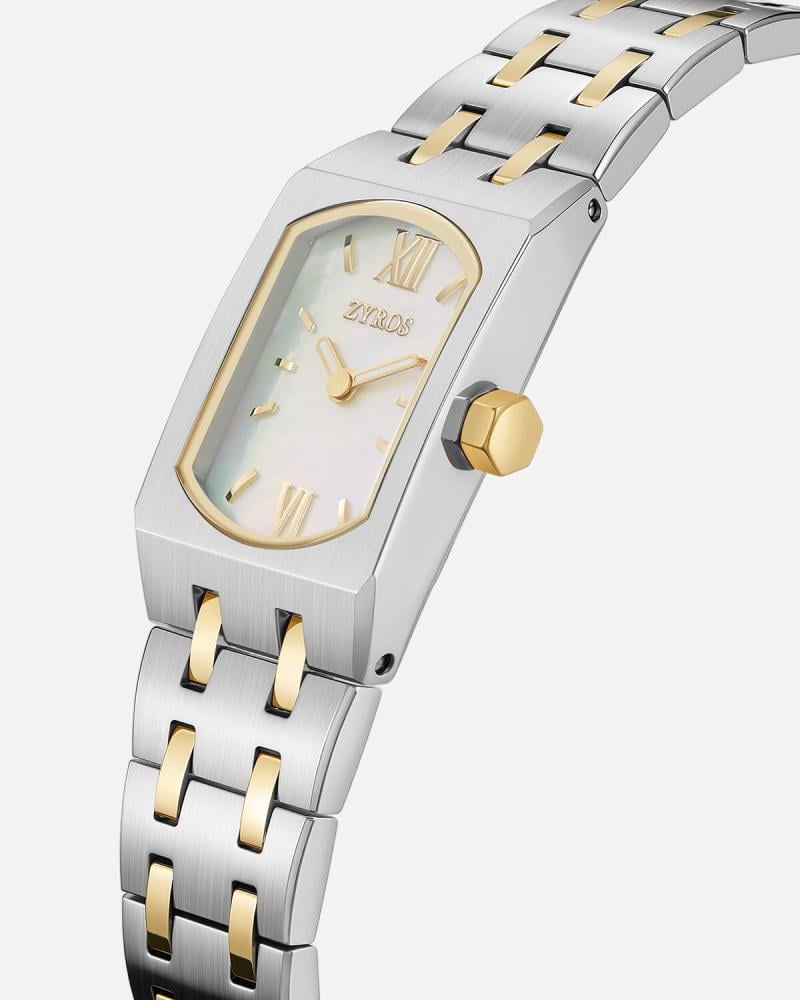 Women's Watar watch in gold and silver