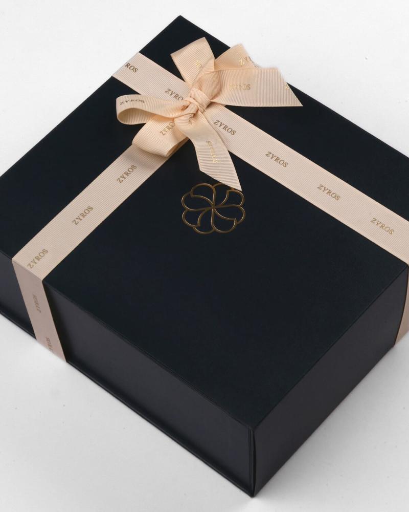 Luxury women's accessory set in silver