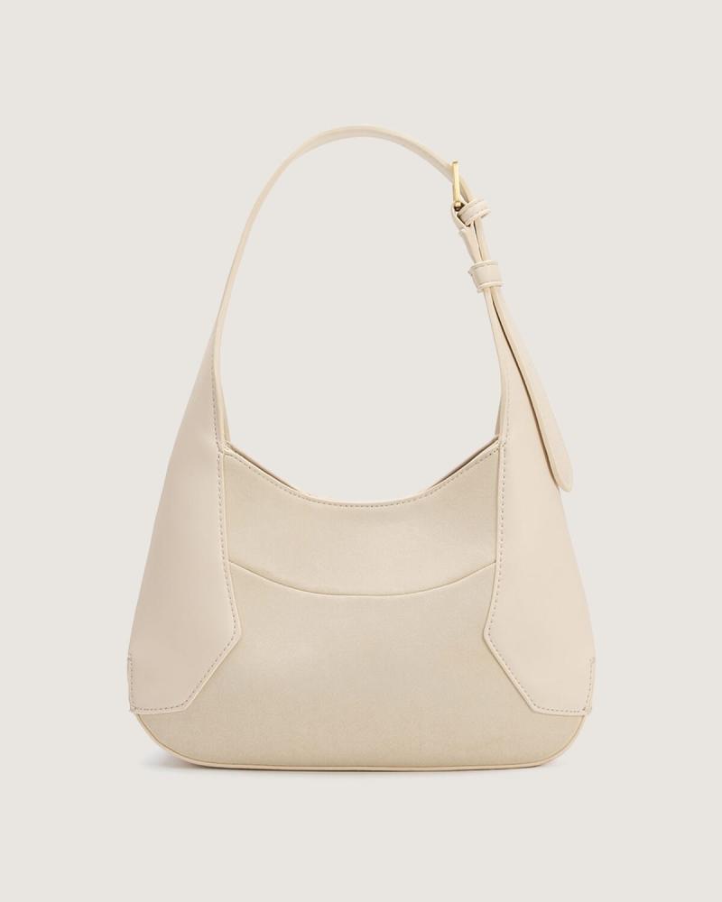 A white women's bag suitable for everyday wear