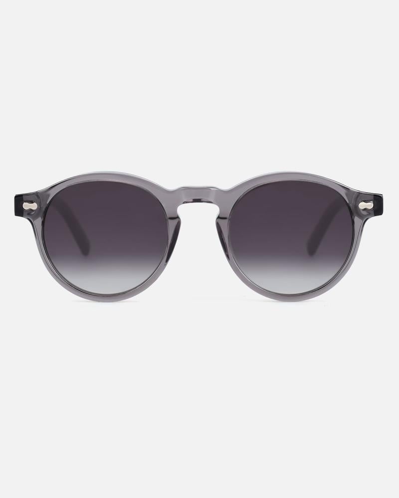 Round Lens Sunglasses Gray