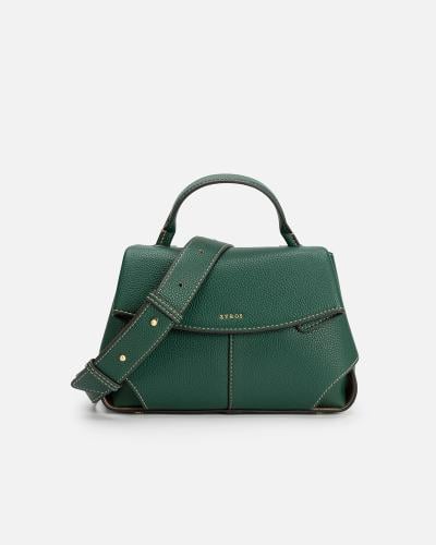 Women's large handbag in green
