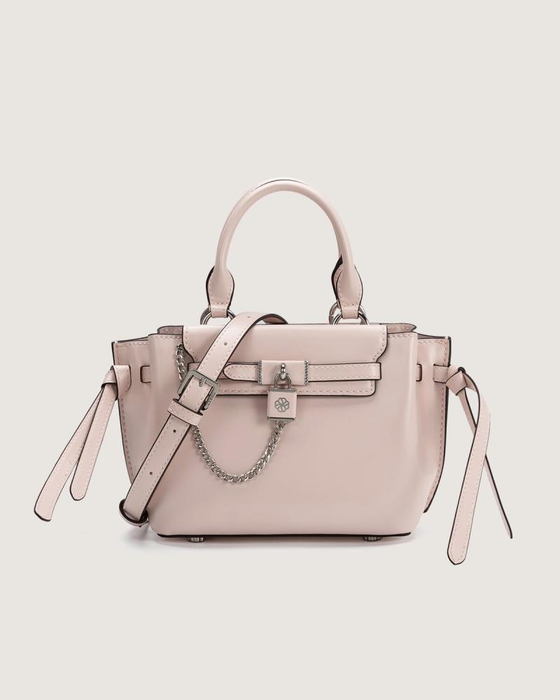 Classic pink women's bag