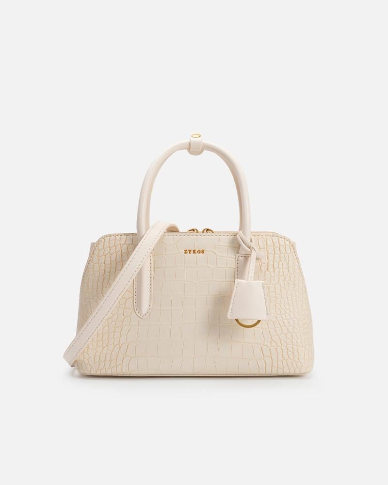 Classic women's bag in beige