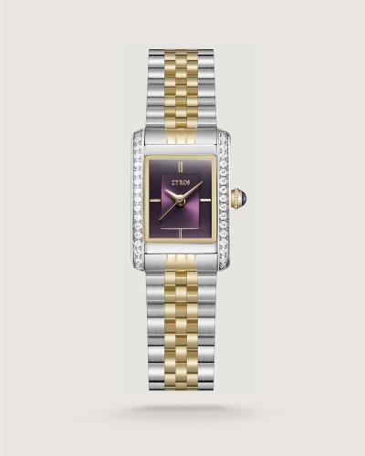 Majd women's steel watch in gold and silver