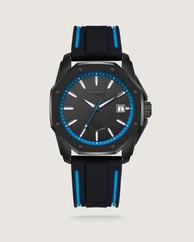 Distinctive men's watch in black and green - Zyros official
