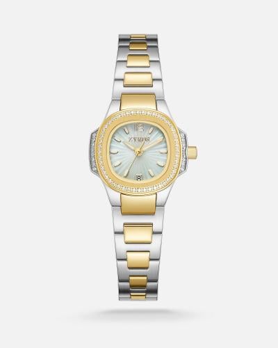 Sohab women's watch in gold and silver