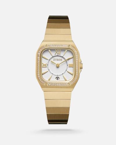 Wad women's watch with a gold-tone steel strap