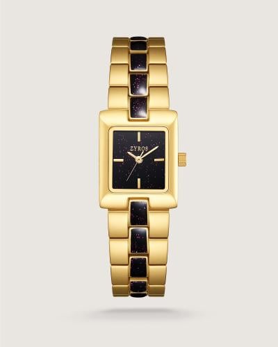 Women's Warmth Watch, Steel, Gold Color