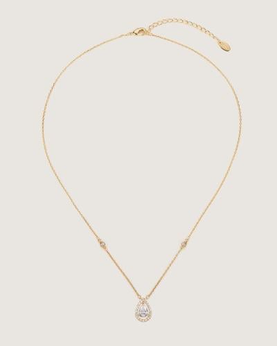 Elegant women's necklace in gold color