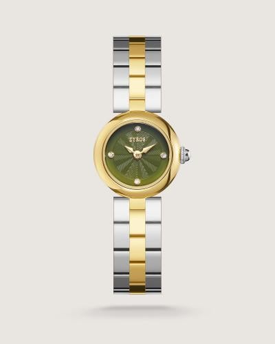 Azza women's watch, steel, gold and silver color