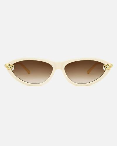 Women's Cat Eye Sunglasses Beige
