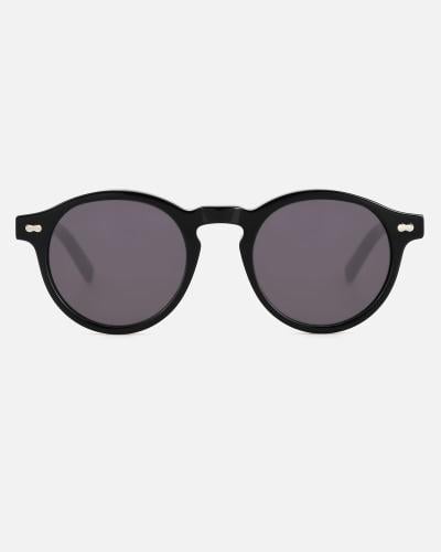 Round Lens Sunglasses  Black