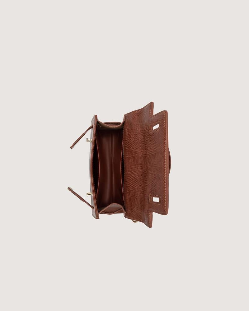 A medium-sized brown bag for everyday use