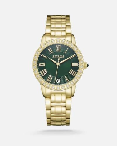 Classic women's watch in gold